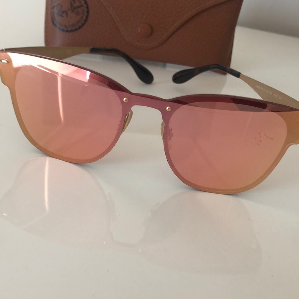 Ray Ban Pink Sunglasses - Picture 5 of 5